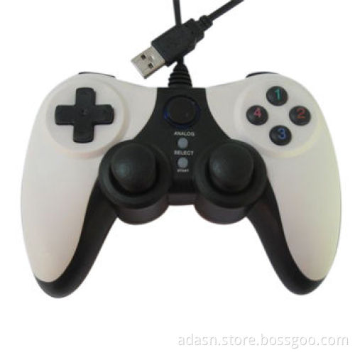 Mini PC Game Shock Joypad with Double Shock, Fashionable Wired USB, Various Colors are Available